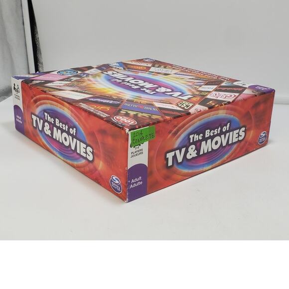 The Best of TV & Movies Board Game (2014) 100% COMPLETE - Picture 8 of 8